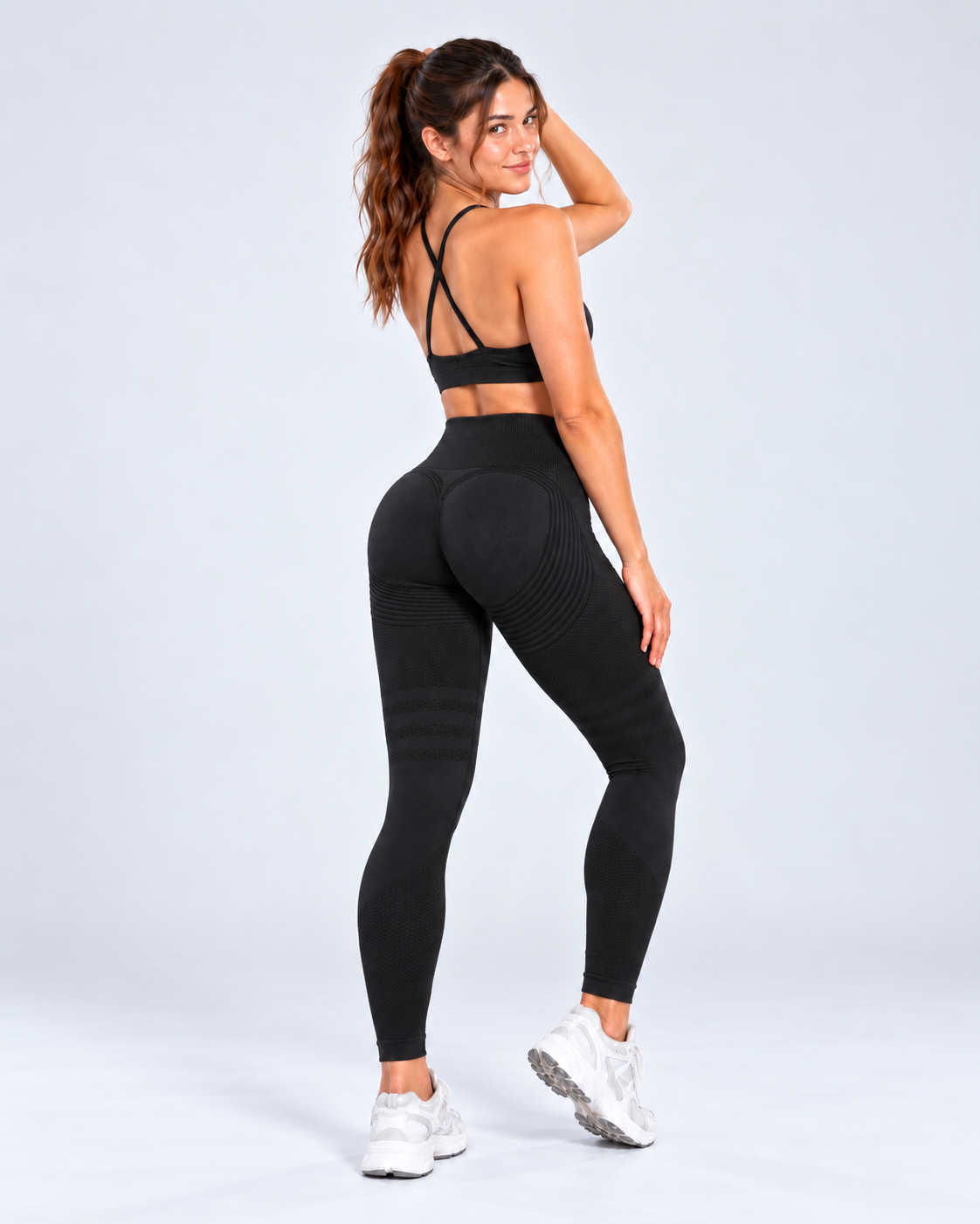 Legging Anti-Cellulite 3D Sculptant & Push-Up Noir