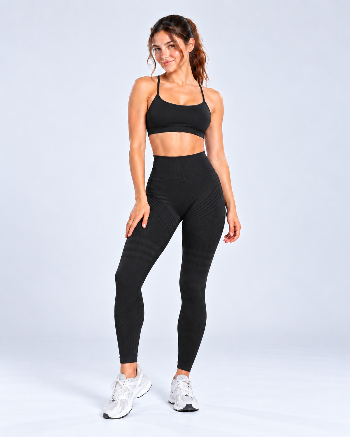 Legging Anti-Cellulite 3D Sculptant & Push-Up Noir