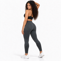 Legging Anti-Cellulite 3D Sculptant & Push-Up Gris